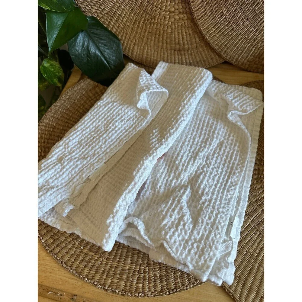 Two Thanksgiving kitchen towels